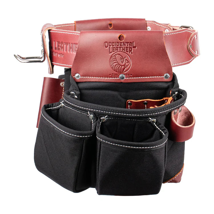 OCCIDENTAL LEATHER 8086 OxyLights™ Ultra Framer Tool Belt Setup