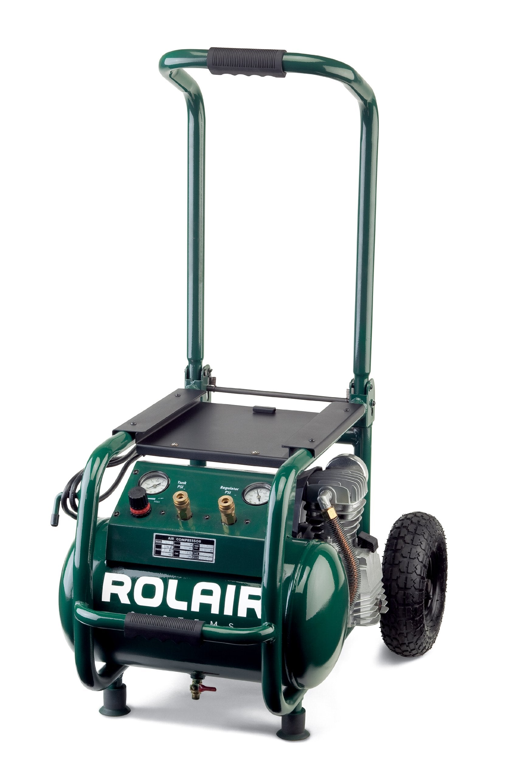 ROLAIR VT25BIG 2 HP 6.5 CFM 5.3 Gallon Compressor, 115v