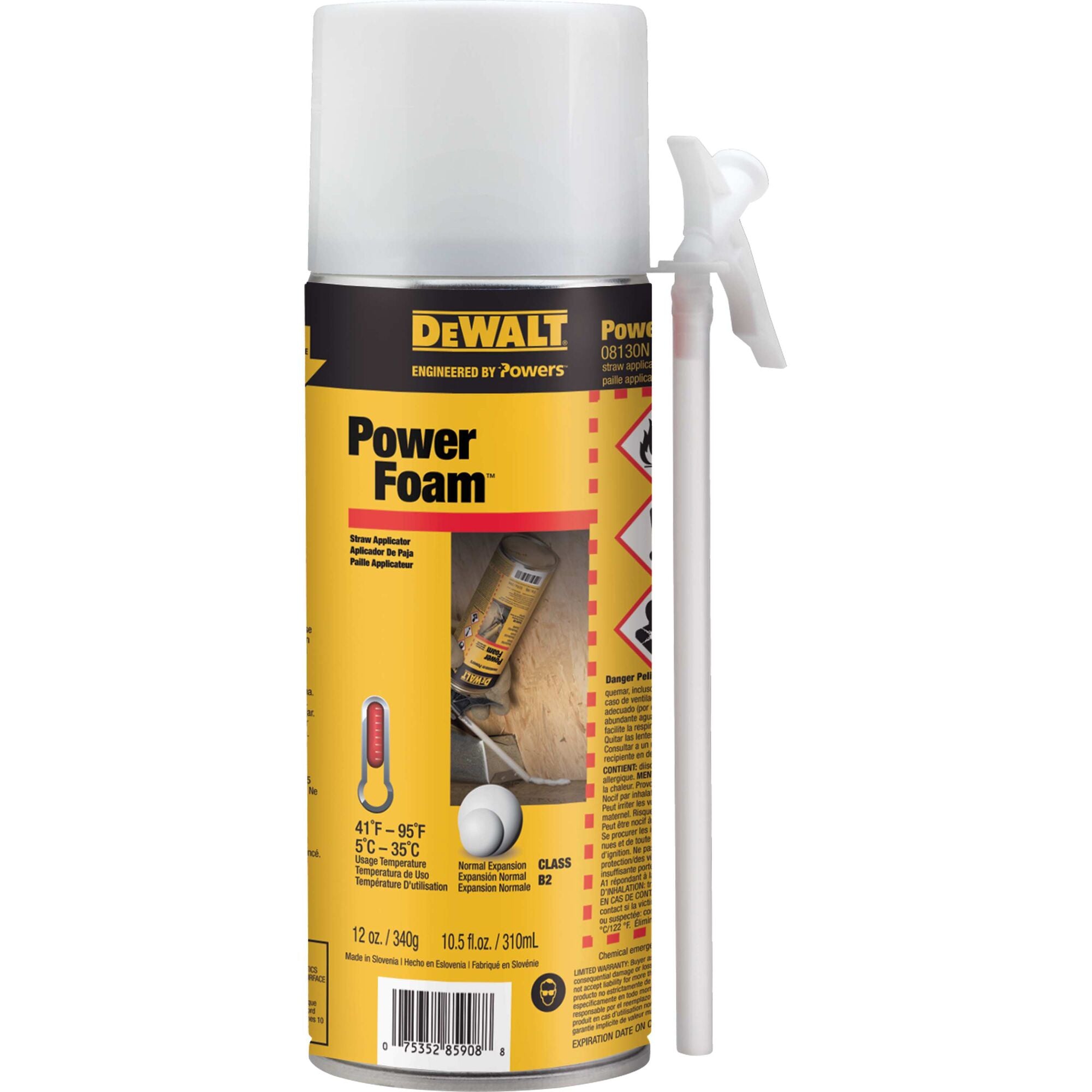 DEWALT 08130N-PWR POWERFOAM 12OZ. (310ML)