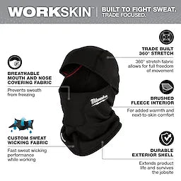 MILWAUKEE M753B WORKSKIN™ Balaclava