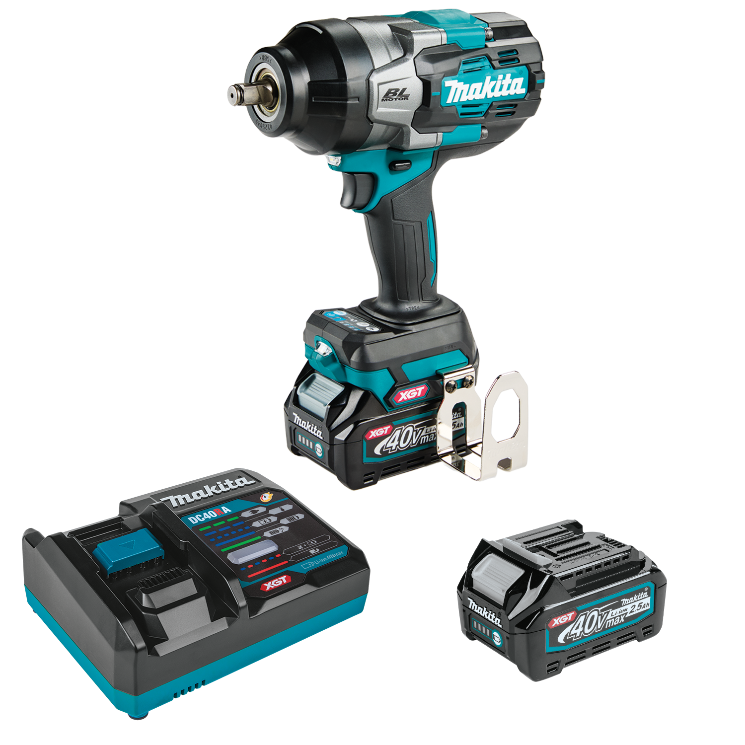 MAKITA GWT02D 40V max XGT® Brushless Cordless 4‑Speed High‑Torque 1/2