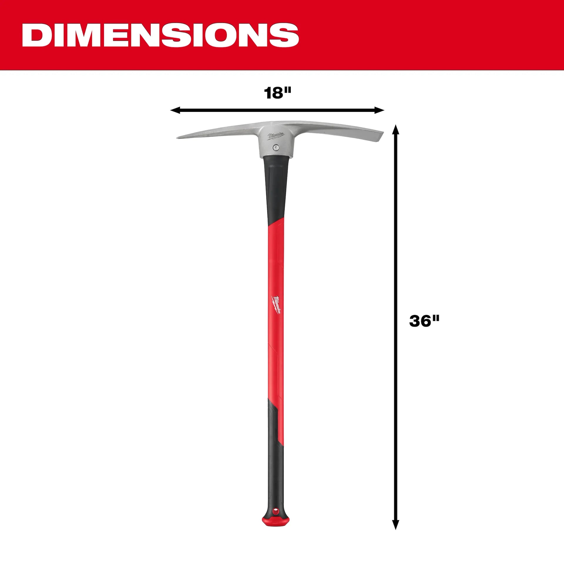 MILWAUKEE 48-22-9335 5lb Pick Mattock (36
