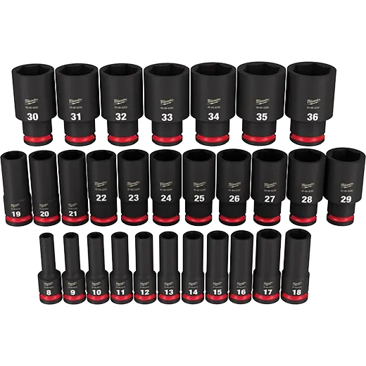 MILWAUKEE 49-66-7015 29PC SHOCKWAVE™ Impact Duty 1/2