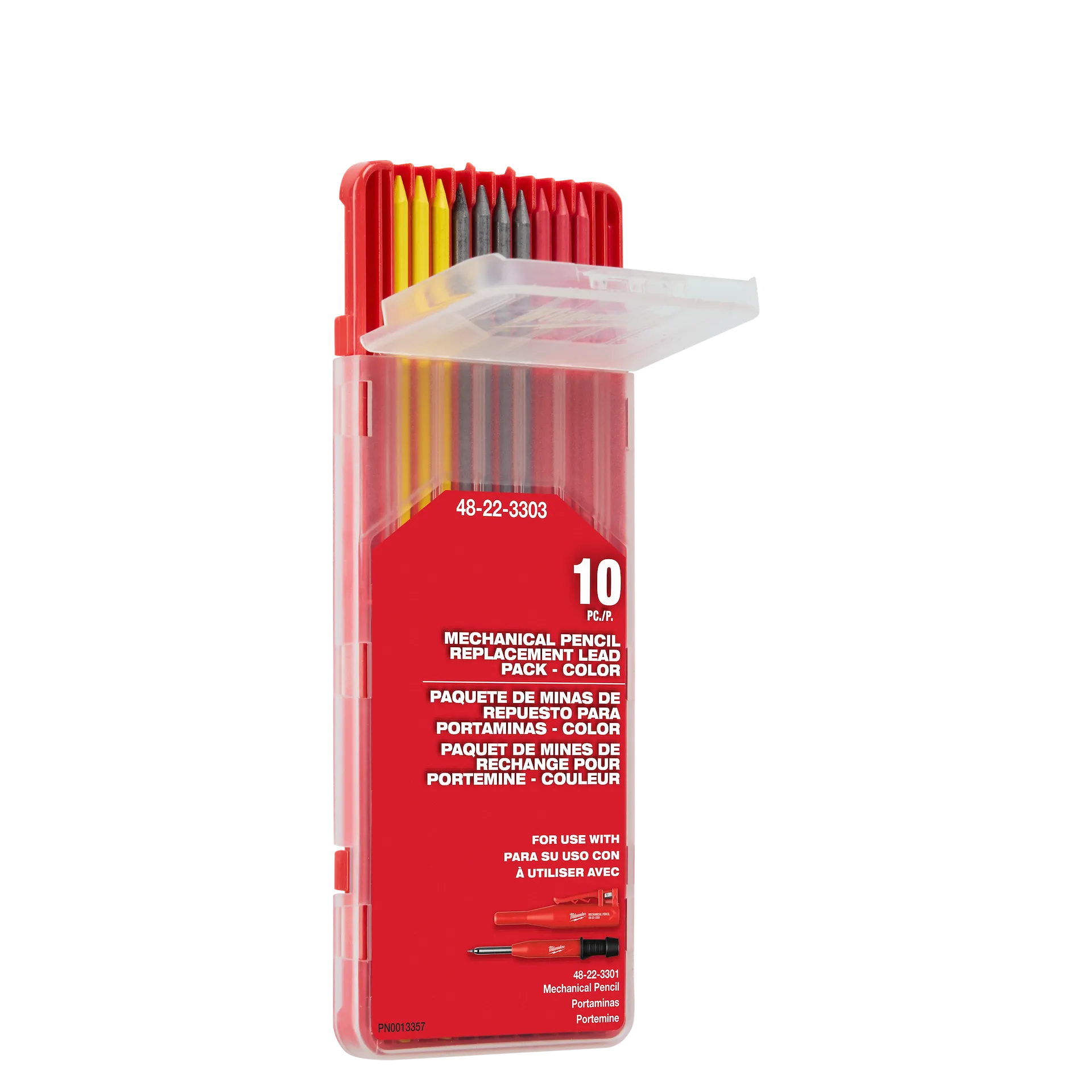 MILWAUKEE 48-22-3303 Mechanical Pencil Replacement Lead - Color