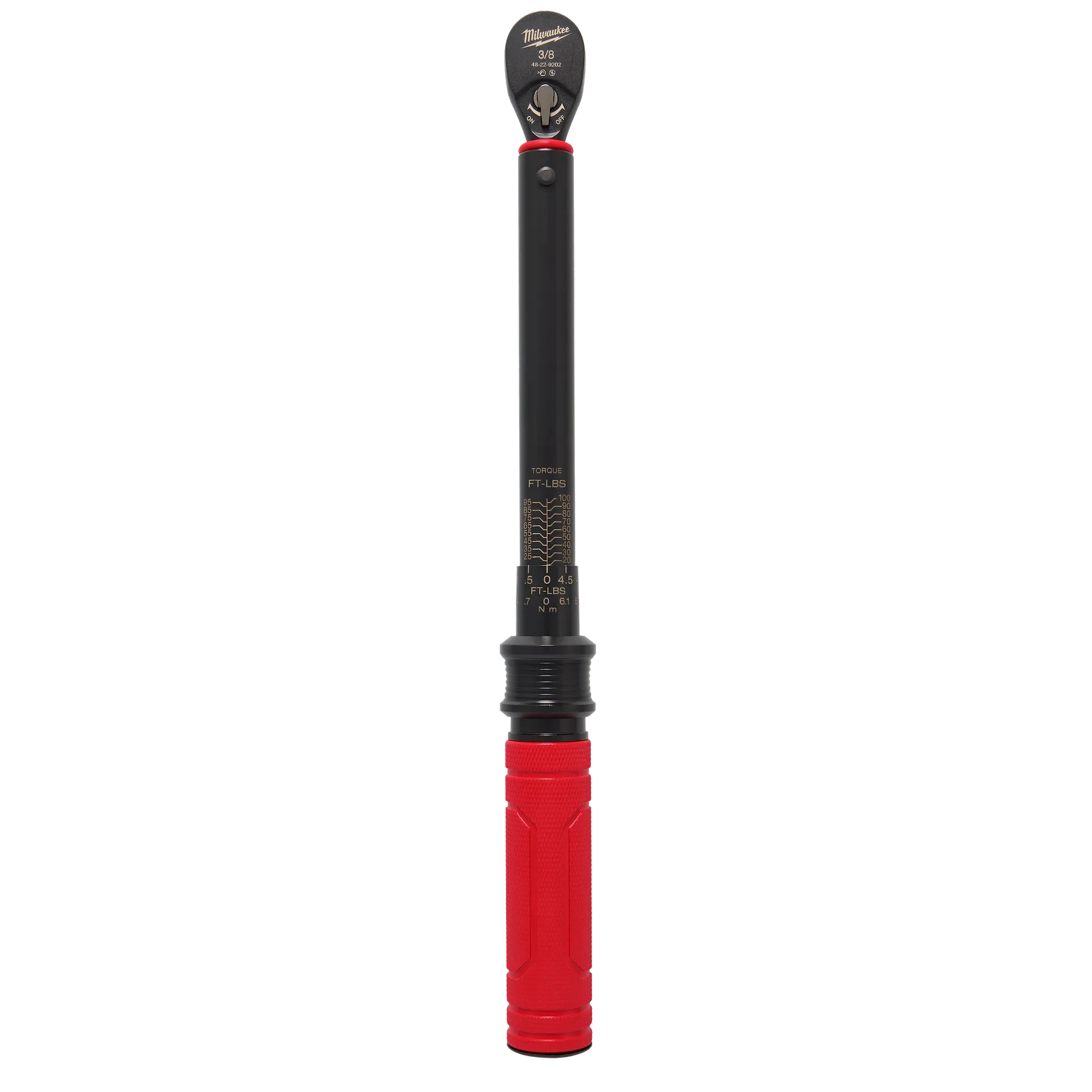 MILWAUKEE 48-22-9202 3/8” Drive Click Torque Wrench (20-100 ft·lbf)