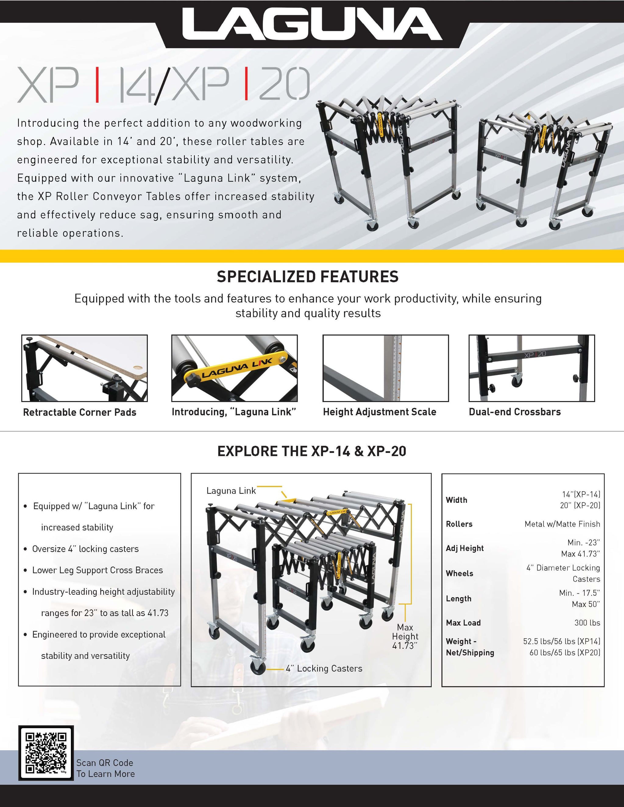 LAGUNA XP1401 XP|14 EXPANDABLE CONVEYOR 24 EDITION