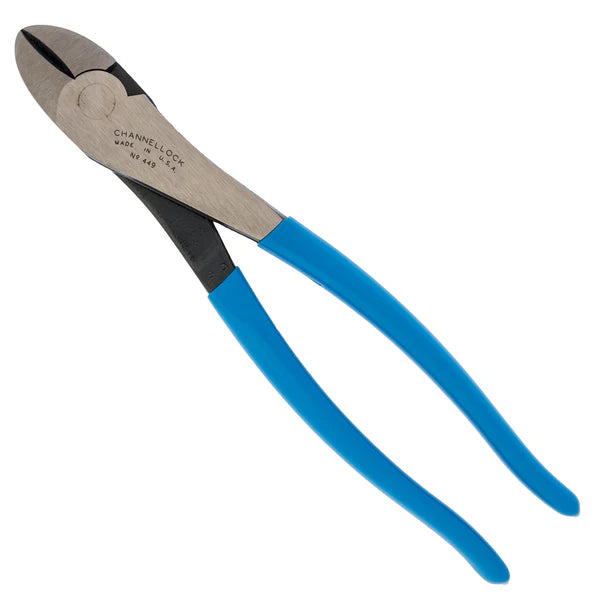 CHANNEL LOCK 449 9.5-inch High Leverage Curved Diagonal Cutting Pliers