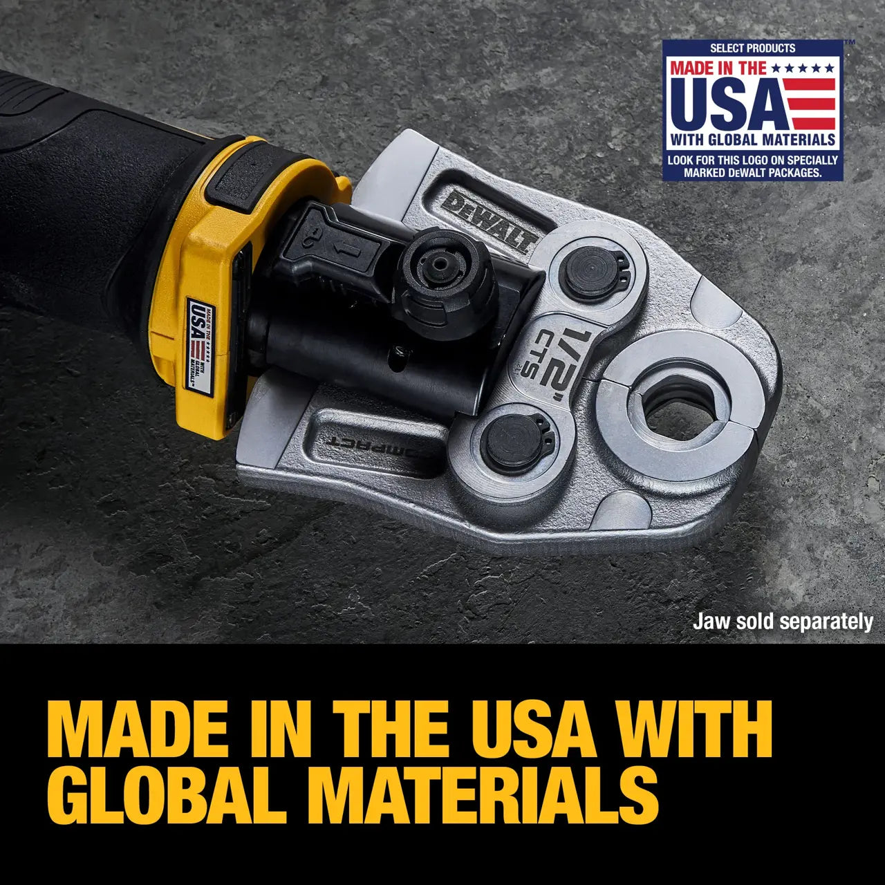 DEWALT DCE210D2 20V MAX** compact press tool kit