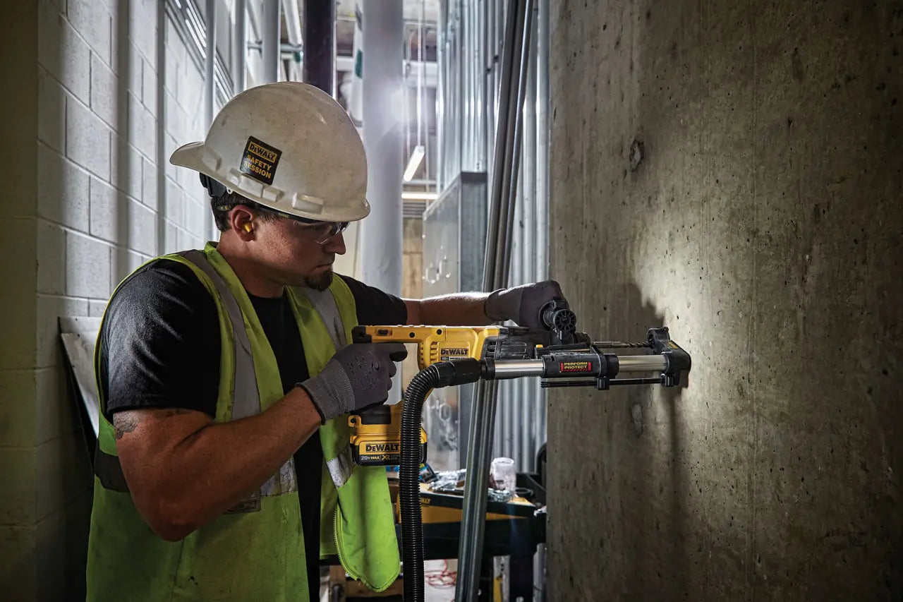 DEWALT DCH133B 20V MAX* 1-in. Brushless Cordless SDS PLUS D-Handle Rotary Hammer (Tool Only)