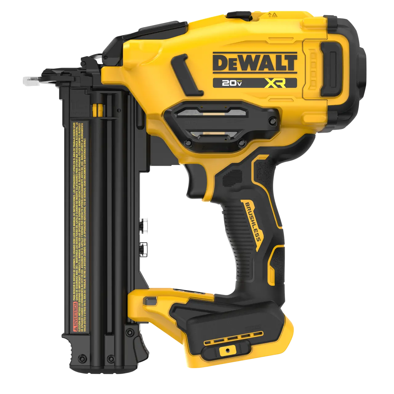 DEWALT DCN210B 20V MAX* XR Cordless 18Ga Brad Nailer (Tool Only)