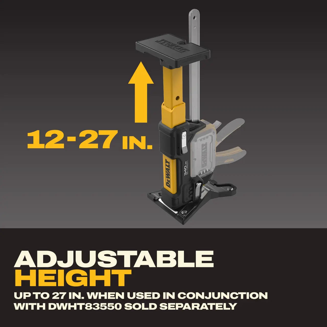 DEWALT DWHT83554 TOUGHSERIES™ Construction Jack Extension
