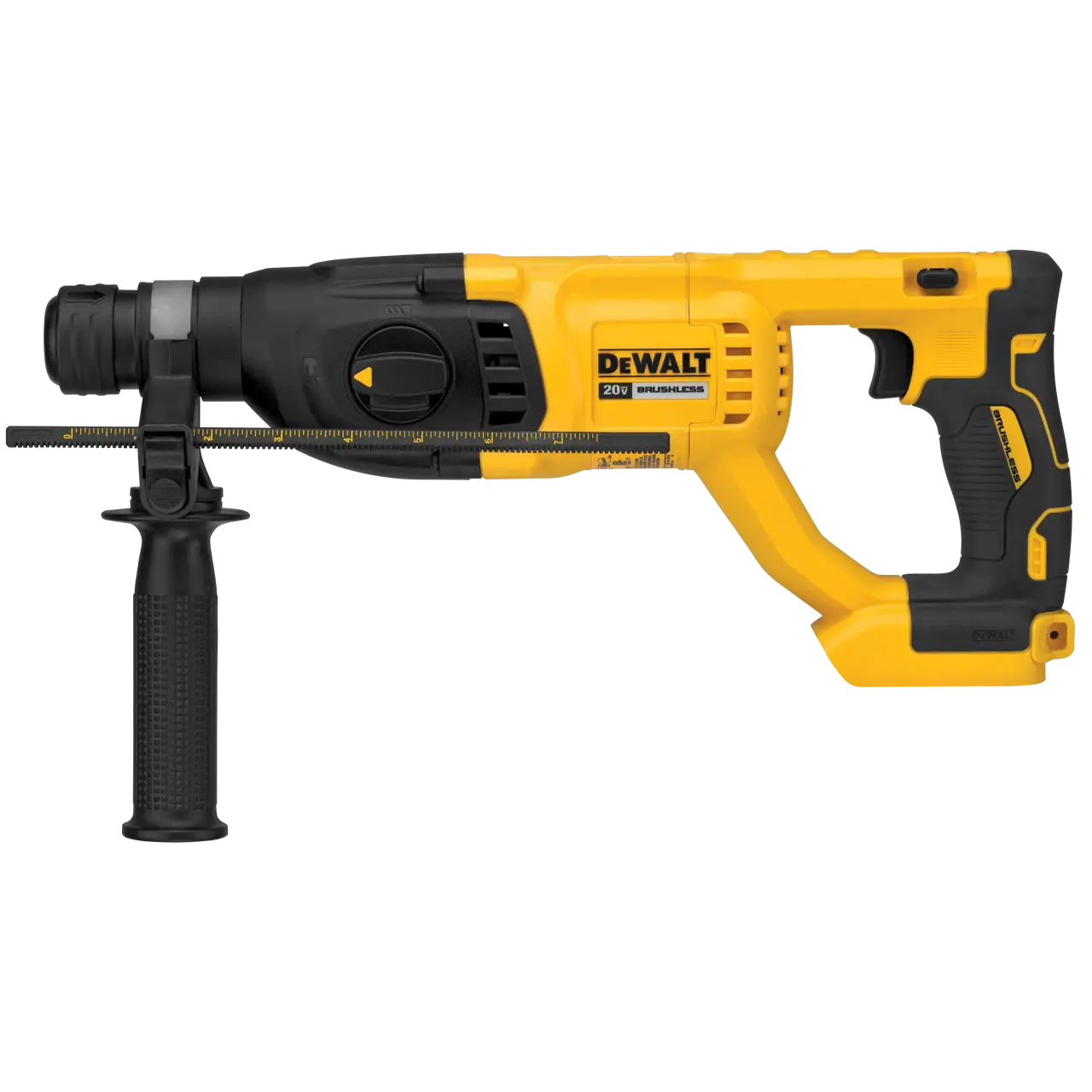 DEWALT DCH133B 20V MAX* 1-in. Brushless Cordless SDS PLUS D-Handle Rotary Hammer (Tool Only)