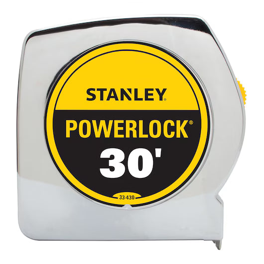 STANLEY 33-430 30 ft PowerLock® Tape Measure with BladeArmor®