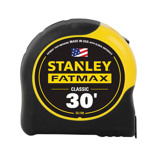 STANLEY 33-730 FATMAX® Classic Tape Measure - 30'