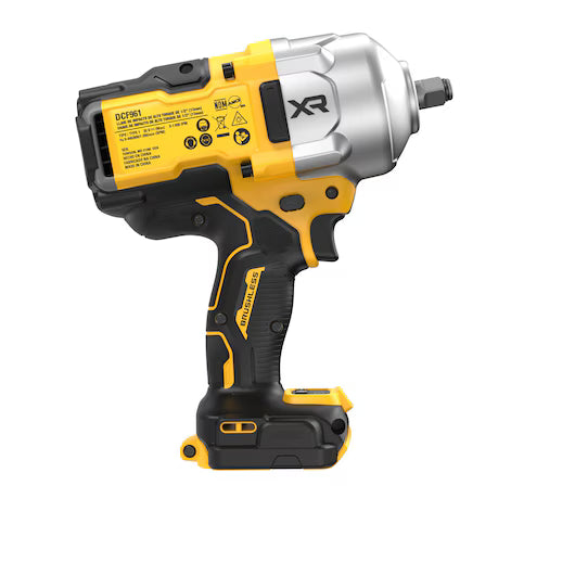 DEWALT DCF961B 20V MAX* XR® 1/2 in. Brushless High Torque Impact Wrench With Hog Ring Anvil (Tool Only)