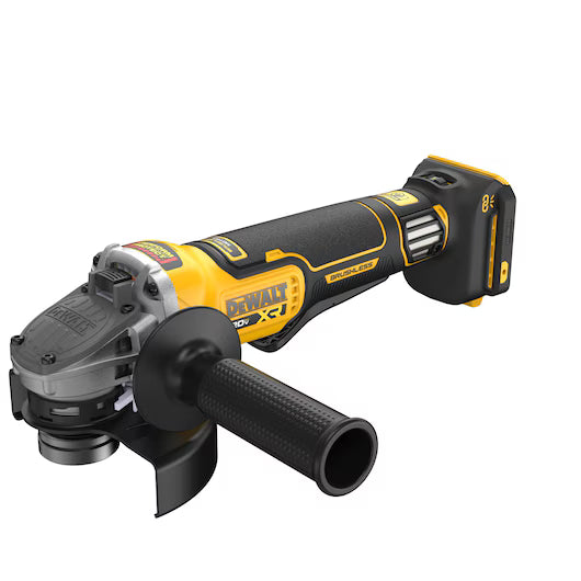 DEWALT DCG410VSB 20V MAX* XR® 4-1/2 in. - 5 in. Brushless Variable Speed Paddle Switch Grinder (Tool Only)