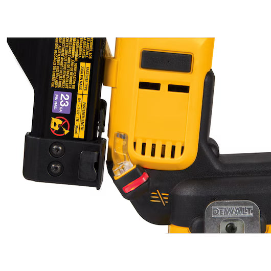 DEWALT DCN623B ATOMIC COMPACT SERIES™ 20V MAX* Brushless Cordless 23ga Pin Nailer (Tool Only)