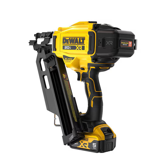 DEWALT DCN930P1 DEWALT® 20V MAX* Brushless Cordless 30° Paper Tape Framing Nailer Kit