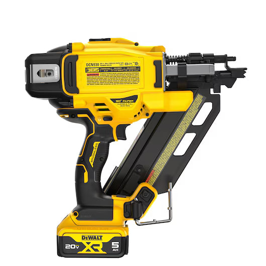 DEWALT DCN930P1 DEWALT® 20V MAX* Brushless Cordless 30° Paper Tape Framing Nailer Kit