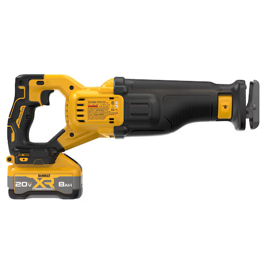DEWALT DCS384WW1 20V MAX* XR® Brushless Cordless Reciprocating Saw Kit with XR POWERPACK™ 8.0AH