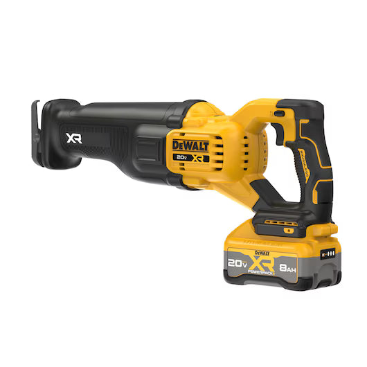 DEWALT DCS384WW1 20V MAX* XR® Brushless Cordless Reciprocating Saw Kit with XR POWERPACK™ 8.0AH