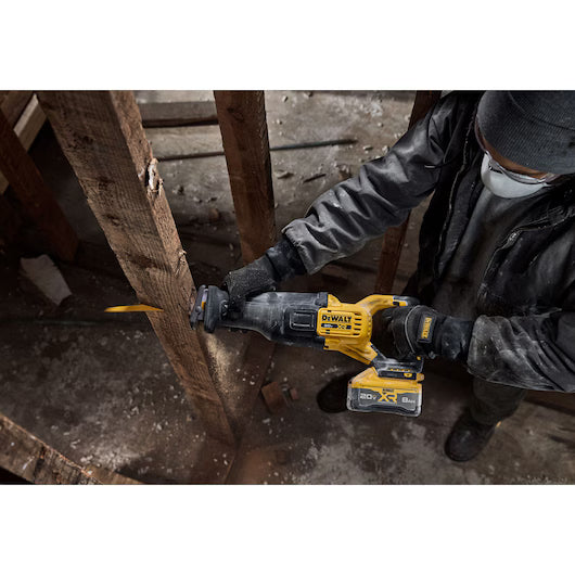 DEWALT DCS384WW1 20V MAX* XR® Brushless Cordless Reciprocating Saw Kit with XR POWERPACK™ 8.0AH