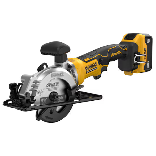 DEWALT DCS571P1 ATOMIC™ 20V MAX* Brushless Cordless 4-1/2 in. Circular Saw Kit