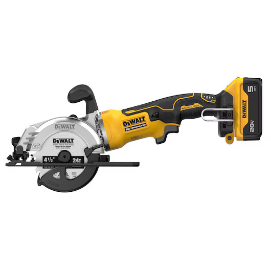 DEWALT DCS571P1 ATOMIC™ 20V MAX* Brushless Cordless 4-1/2 in. Circular Saw Kit