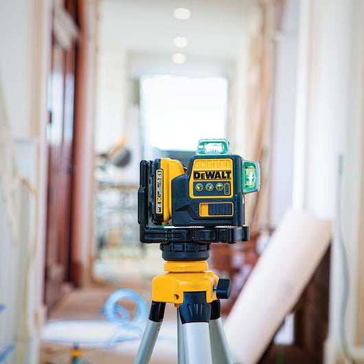 DEWALT DW089LG 12V MAX* 3 x 360 Green Line Laser