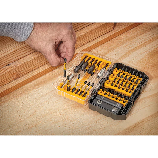 DEWALT DWAMI40 FlexTorq® IMPACT READY® Screwdriving Bit Sets with ToughCase®+ System - 40PC