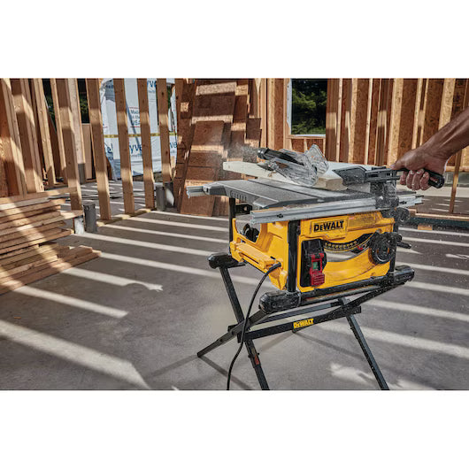 DEWALT DWE7485 15 Amp 8-1/4 in. Compact Portable Jobsite Table Saw