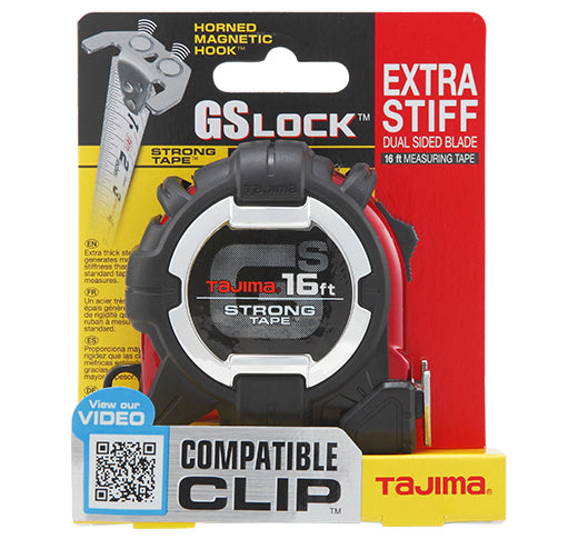 TAJIMA GS-MC16BW GS-LOCK GS-LOCK™ HORNED MAGNETIC HOOK COMPATIBLE CLIP