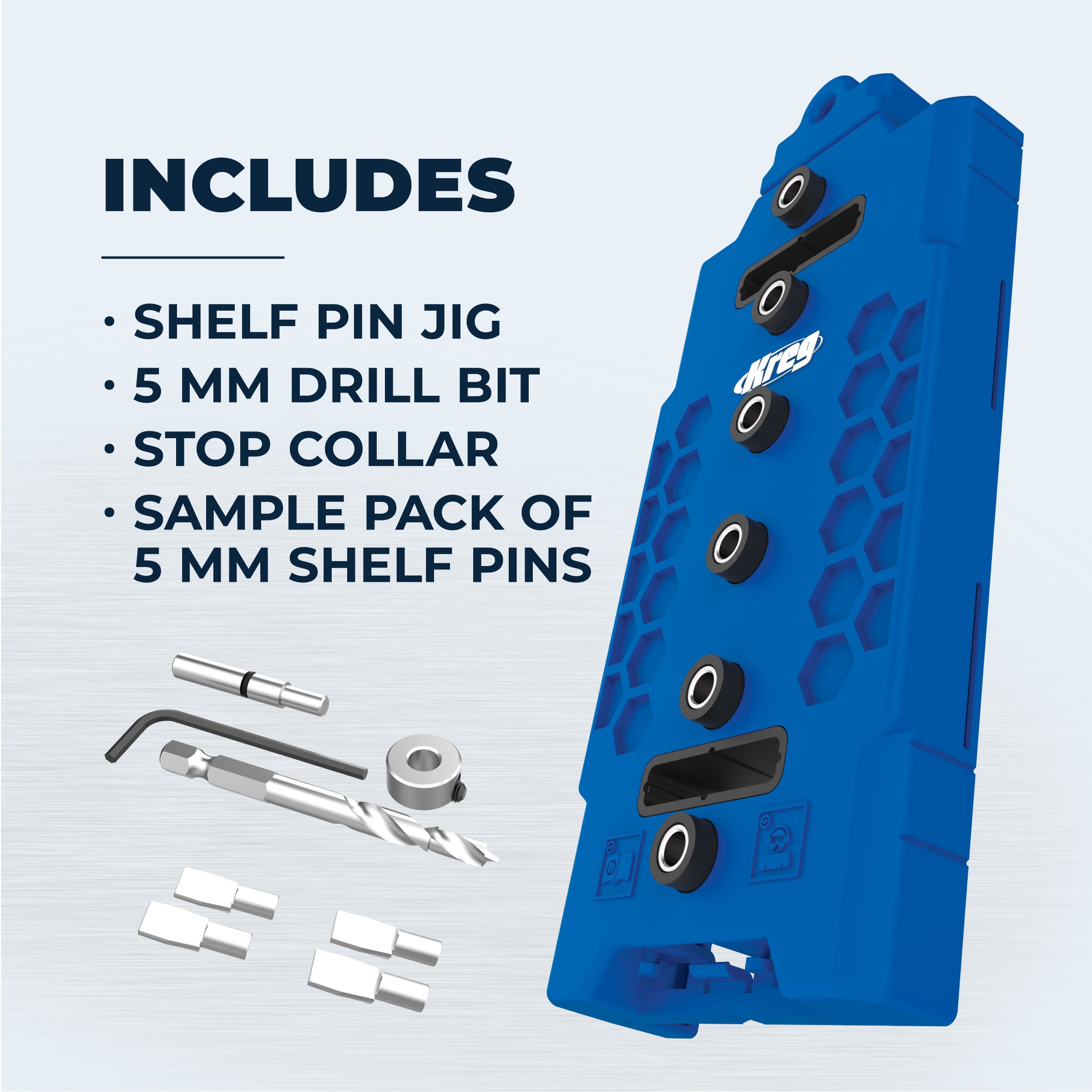 KREG KMA3232 Shelf Pin Jig 5mm