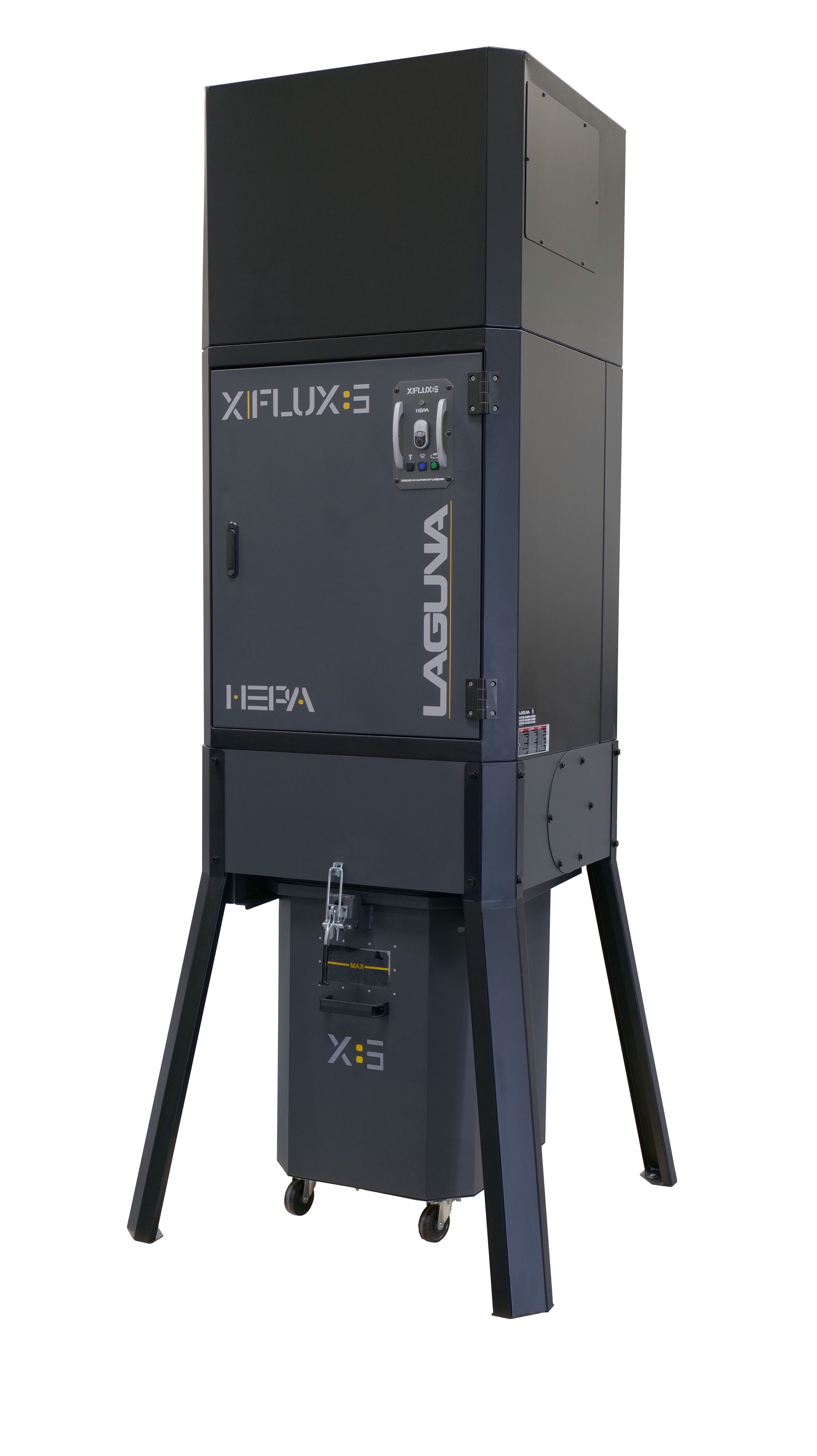 LAGUNA MDCXF52201 X|FLUX:5 5 HP (AUTO-CLEAN) CYCLONE DUST COLLECTOR, 220V