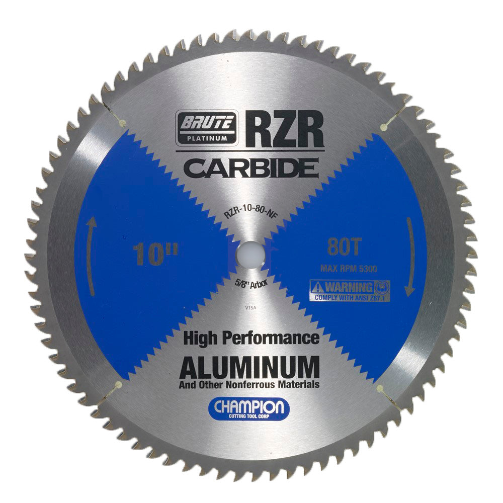 CHAMPION RZR-10-80-NF CARBIDE CIRCULAR SAW 10