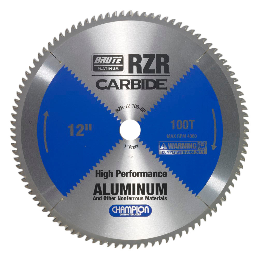 CHAMPION RZR-12-100-NF CARBIDE CIRCULAR SAW 12