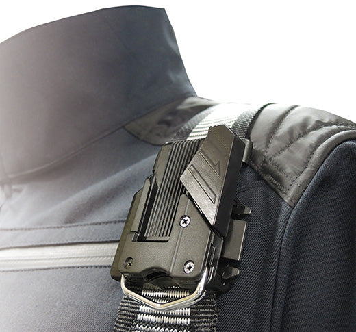 TAJIMA SF-THLD CLIP-n-HOLD™ BELT CLAMPING SYSTEM FOR VERTICAL HARNESS