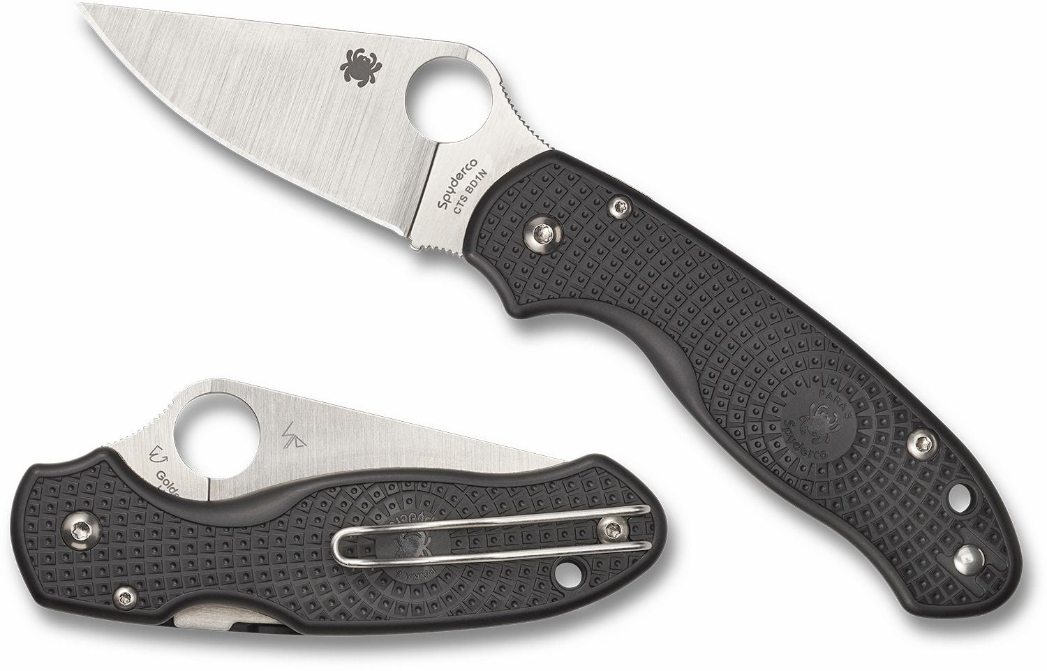Spyderco Para 3 Lightweight - PlainEdge (C223PBK)
