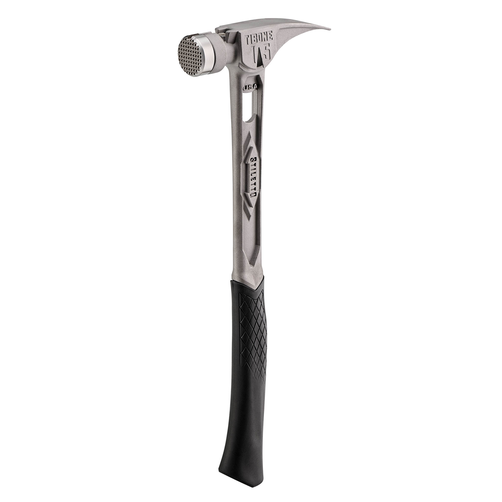 STILETTO TIB15MC 15oz TIBONE™ Milled/Curved Titanium Hammer