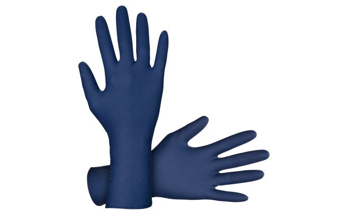 SAS Safety 6602-20 Thickster Powder-Free Latex Exam Gloves – 14 Mil Thick, Medium (50PK)