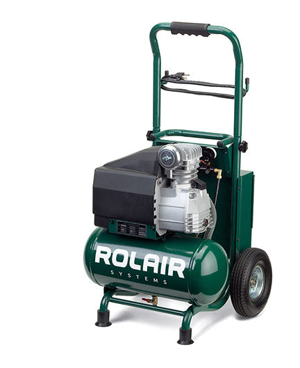 ROLAIR VT20TB 2 HP 5.5 CFM 3.2 Gallon Compressor, 115v