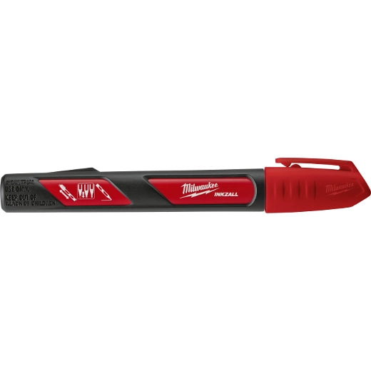 MILWAUKEE 48-22-3741 INKZALL™ Red Liquid Paint Marker