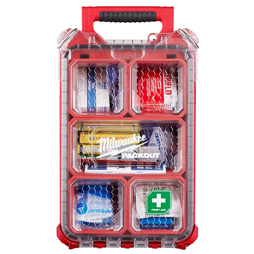 MILWAUKEE 48-73-8435C 79PC Class A Type III PACKOUT™ First Aid Kit