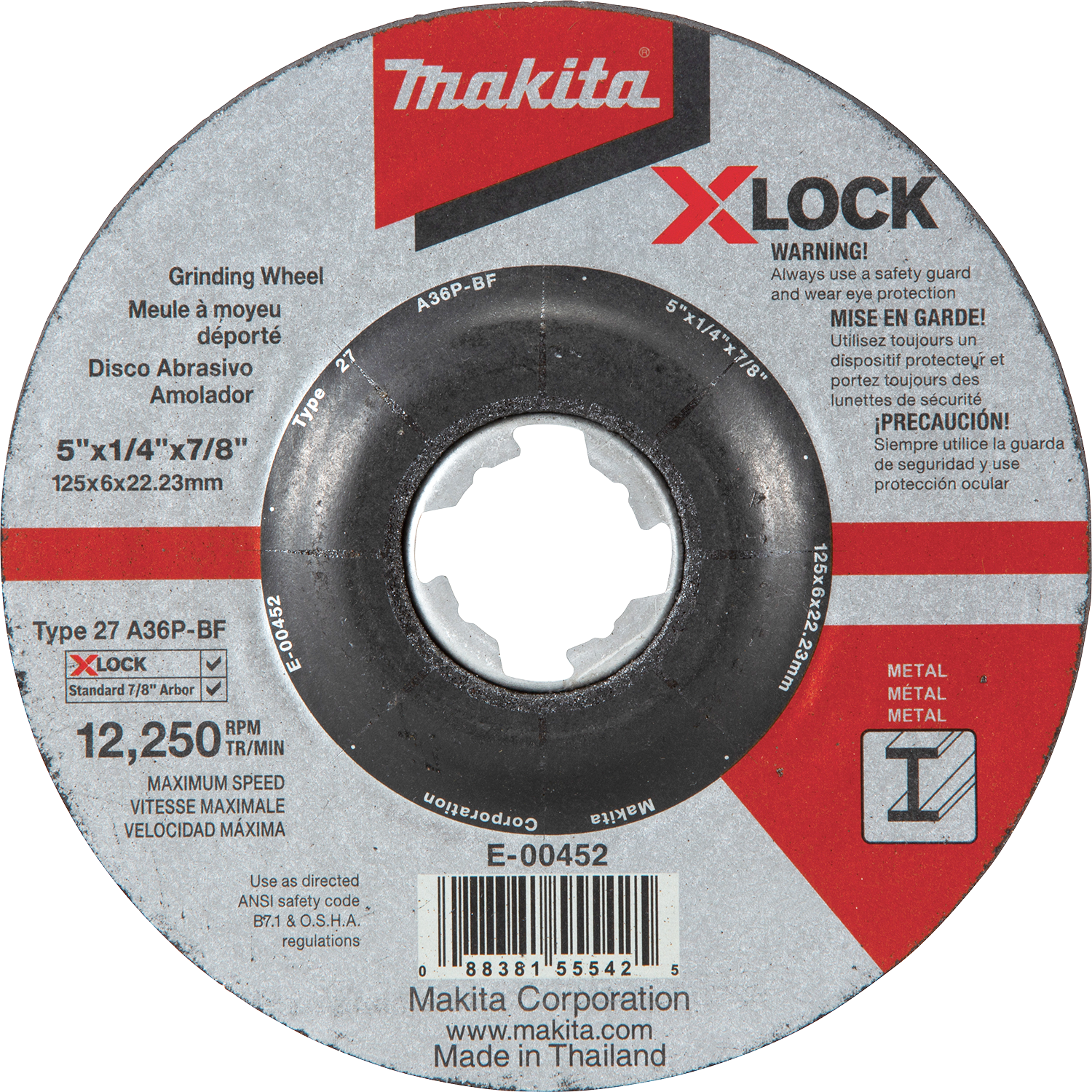MAKITA E-00452 X‑LOCK 5