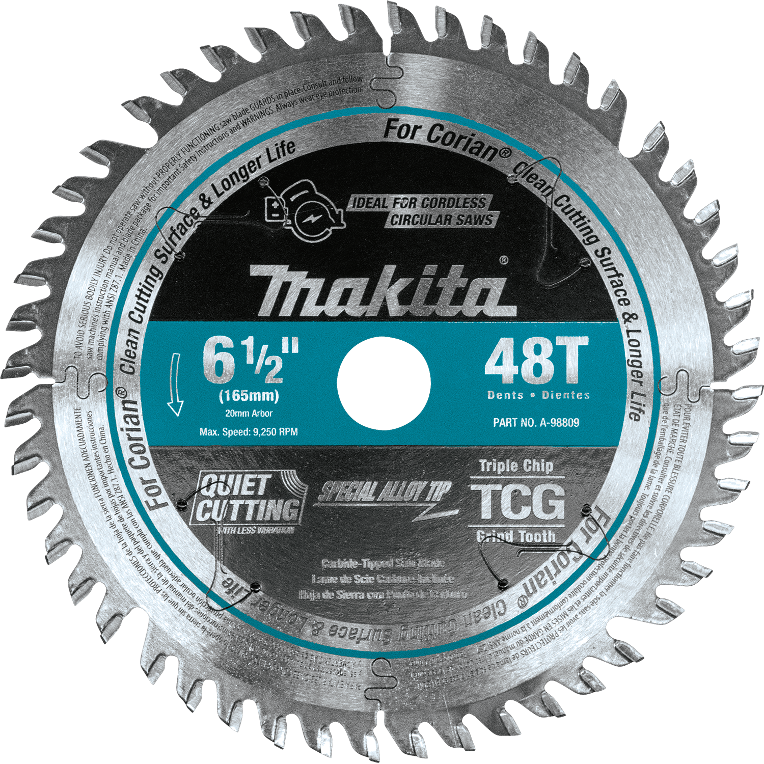 MAKITA A-98809 6‑1/2
