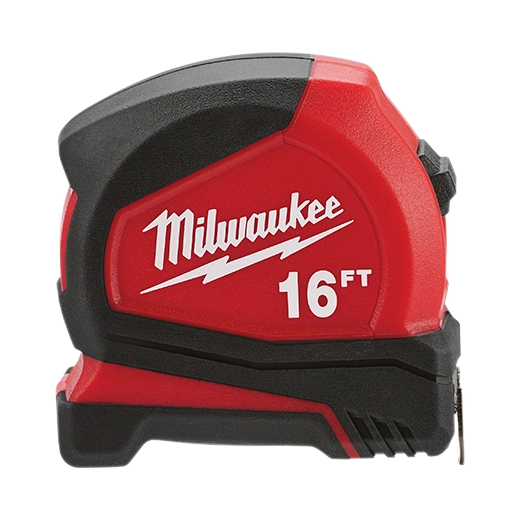 MILWAUKEE 48-22-6616 16 ft. Compact Tape Measure