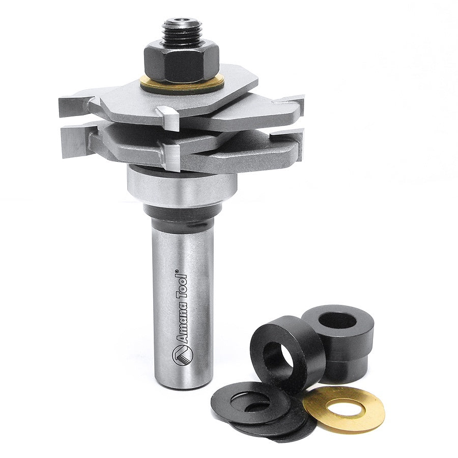 AMANA 53600 Quadraset 1-7/8 Dia x 1/8-23/32 x 1/2 Inch Shank