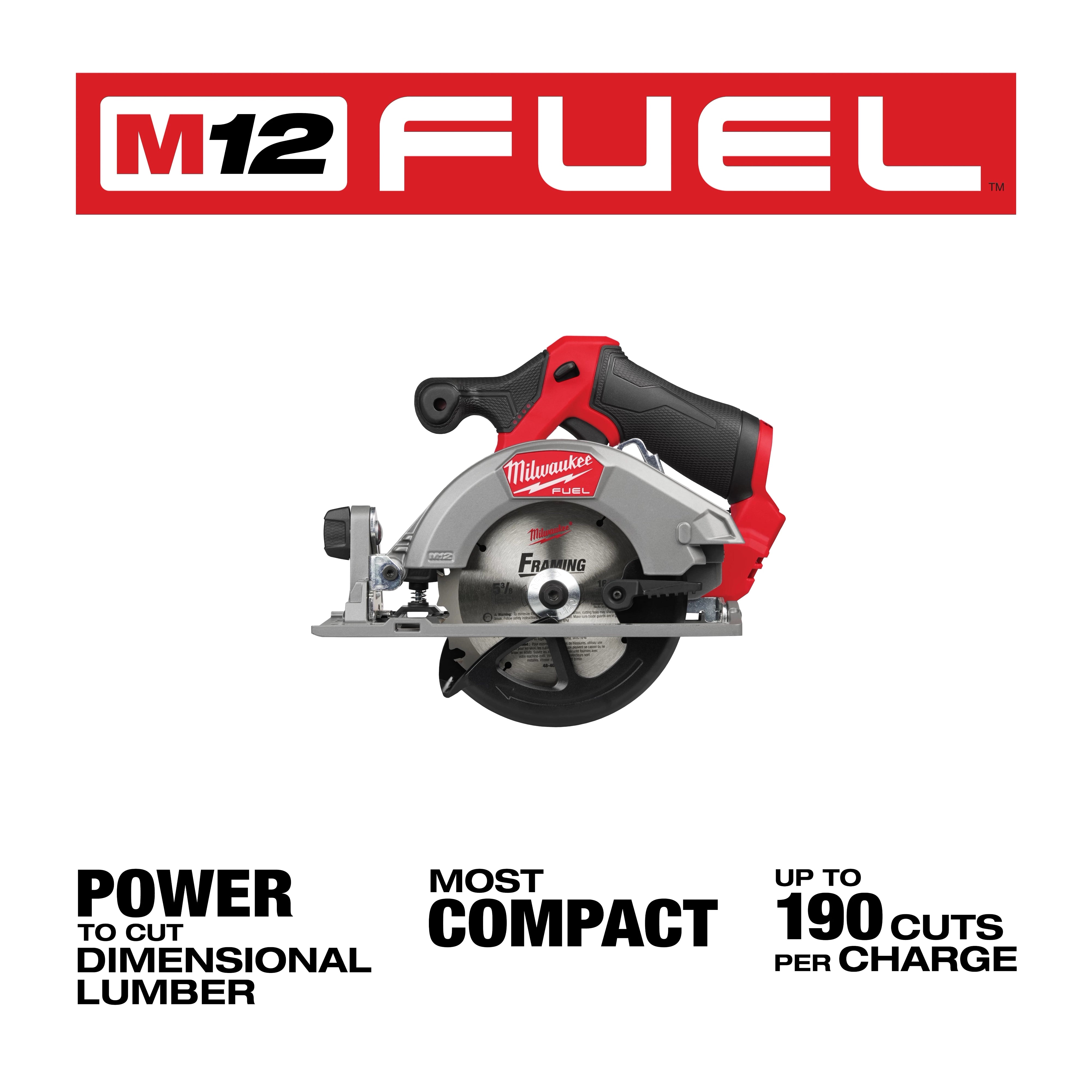 MILWAUKEE 2521-20 M12 FUEL™ 5-3/8