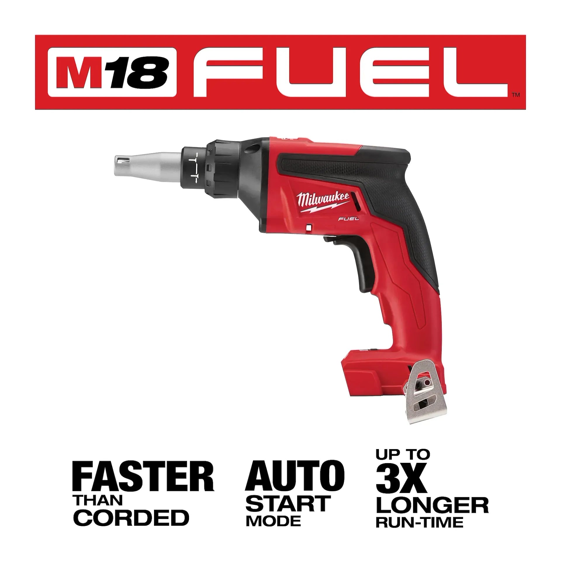 MILWAUKEE 2866-20 M18 FUEL™ Drywall Screw Gun BARE