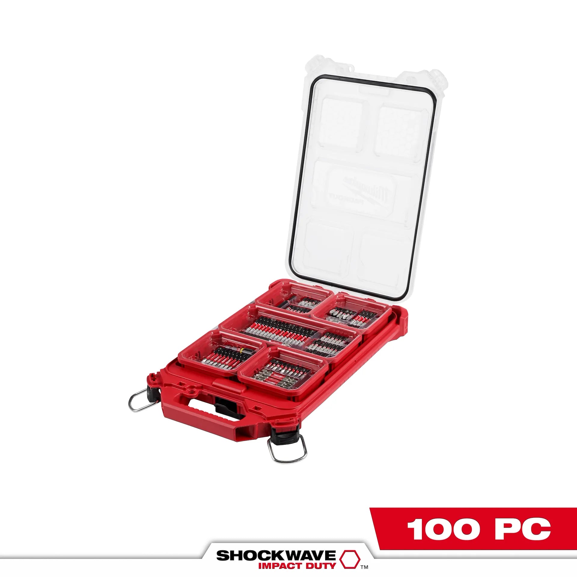 MILWAUKEE 48-32-4082 100PC SHOCKWAVE™ Impact Duty Driver Bit PACKOUT™ Set